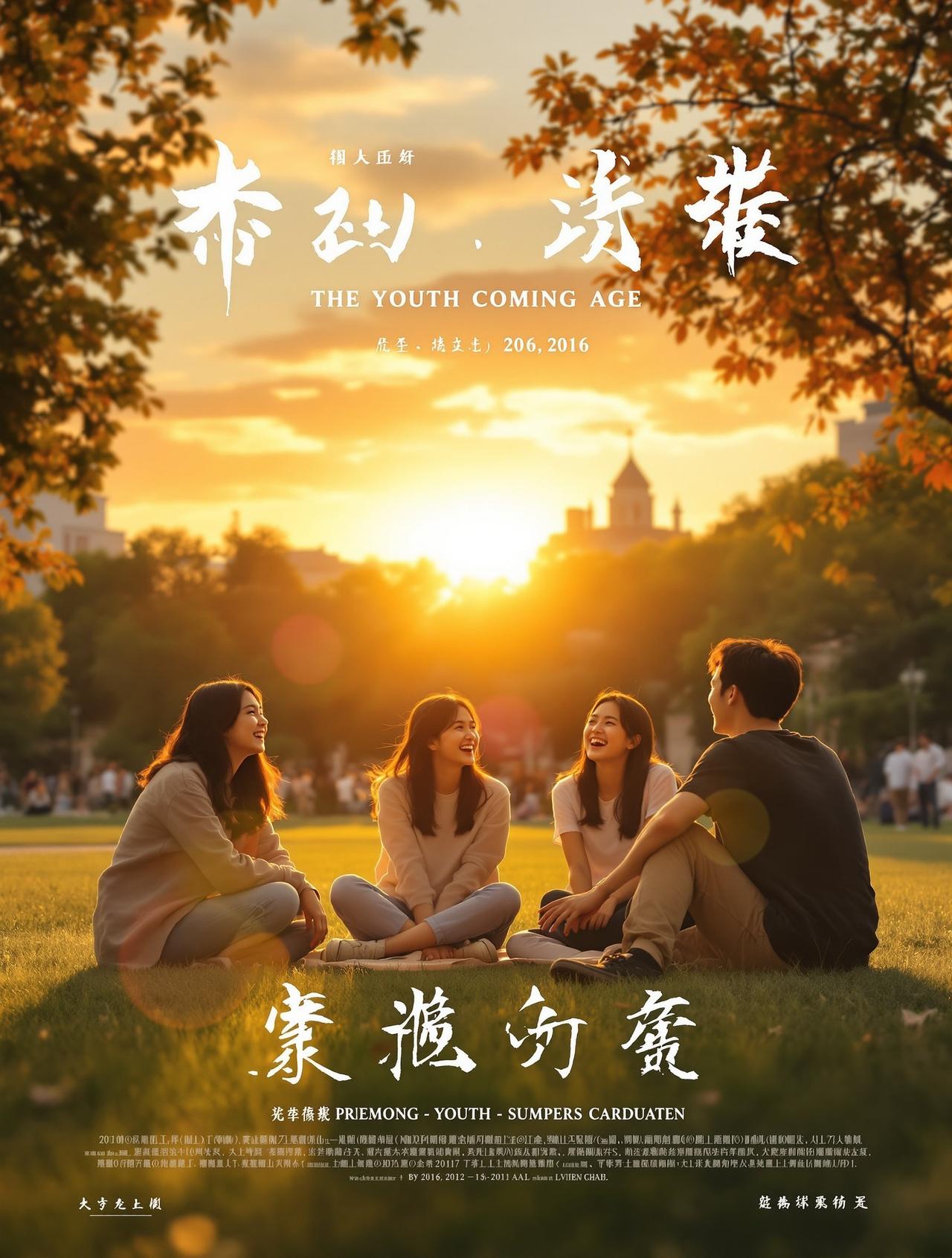 青春不留白 影视作品封面